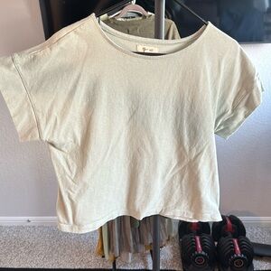 Boxy crop top Madewell medium